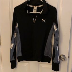 PINK dry fit 1/4 zip pullover